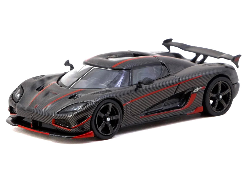 Koenigsegg Agera RS Black Carbon with Red Accents 