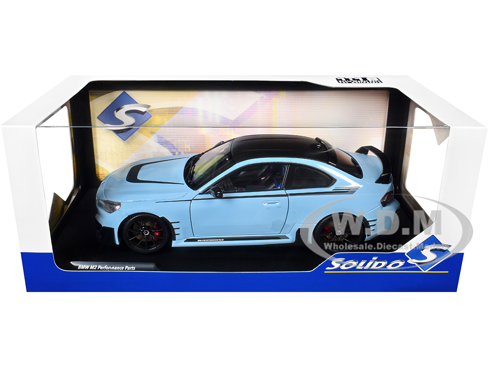 2024 BMW M2 Performance Parts Zandvoort Blue with Carbon Top and