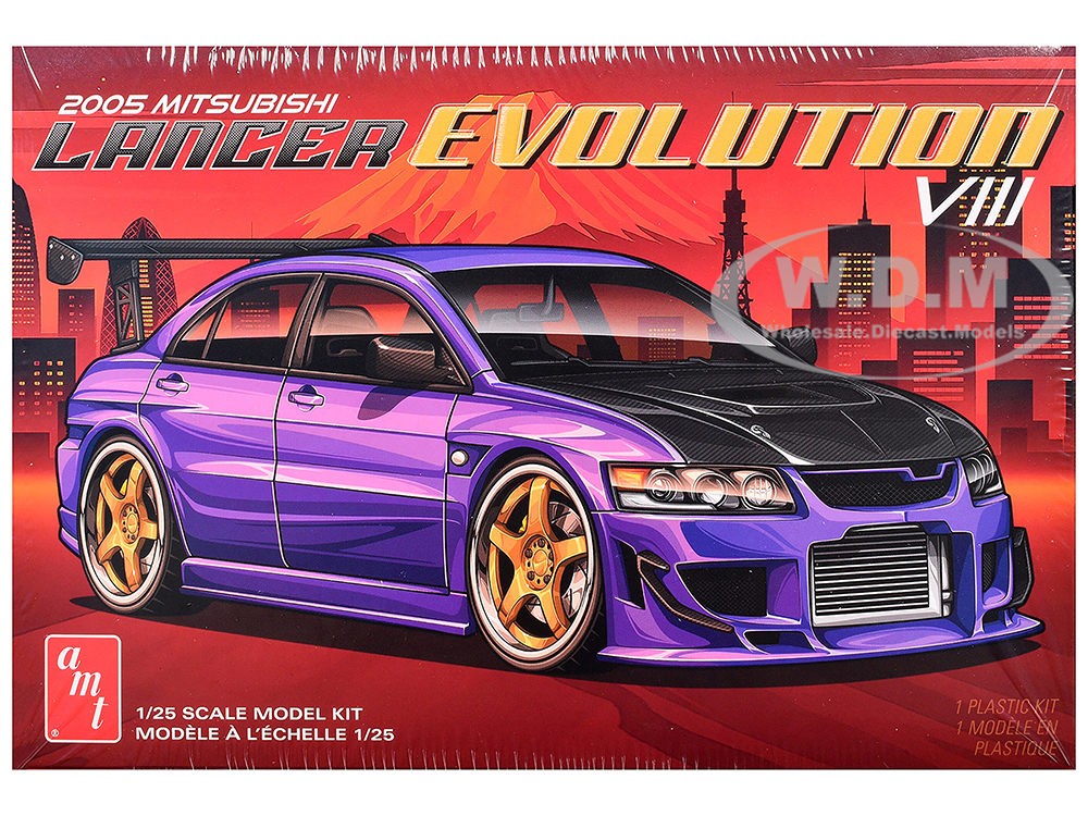 Skill 2 Model Kit 1995 Mitsubishi Lancer Evolution VIII 1/25 Scale