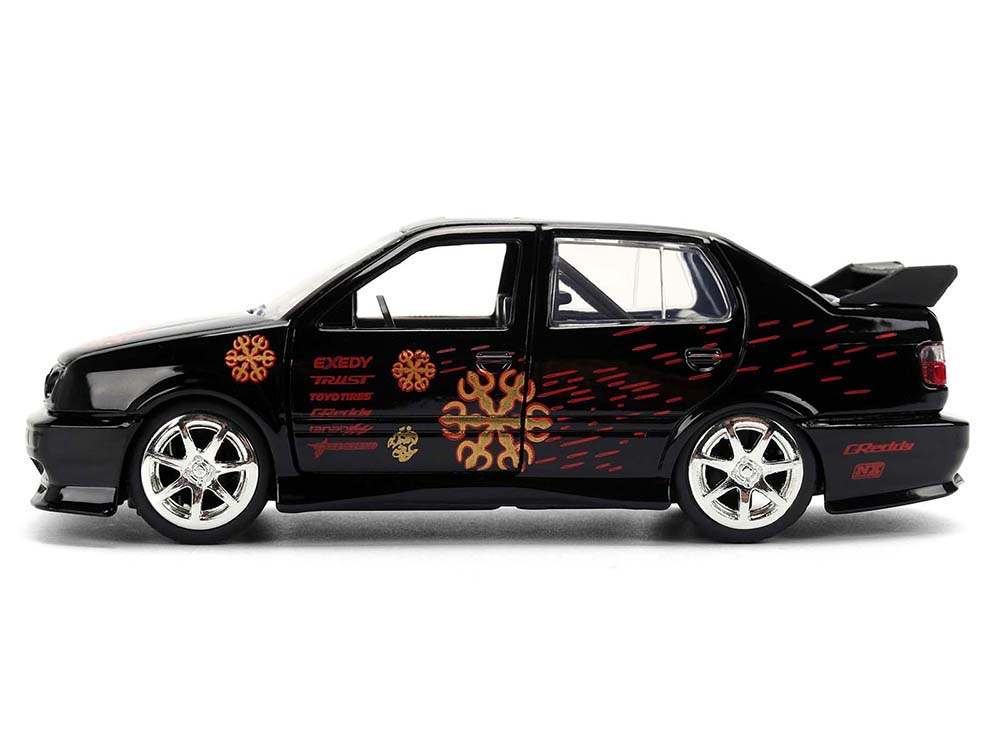 Volkswagen Jetta Black with Graphics 