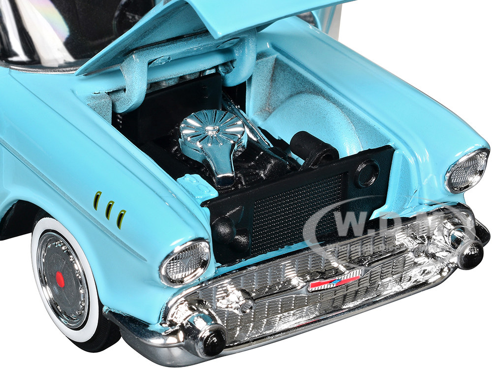 1957 Chevrolet Bel Air Light Blue 