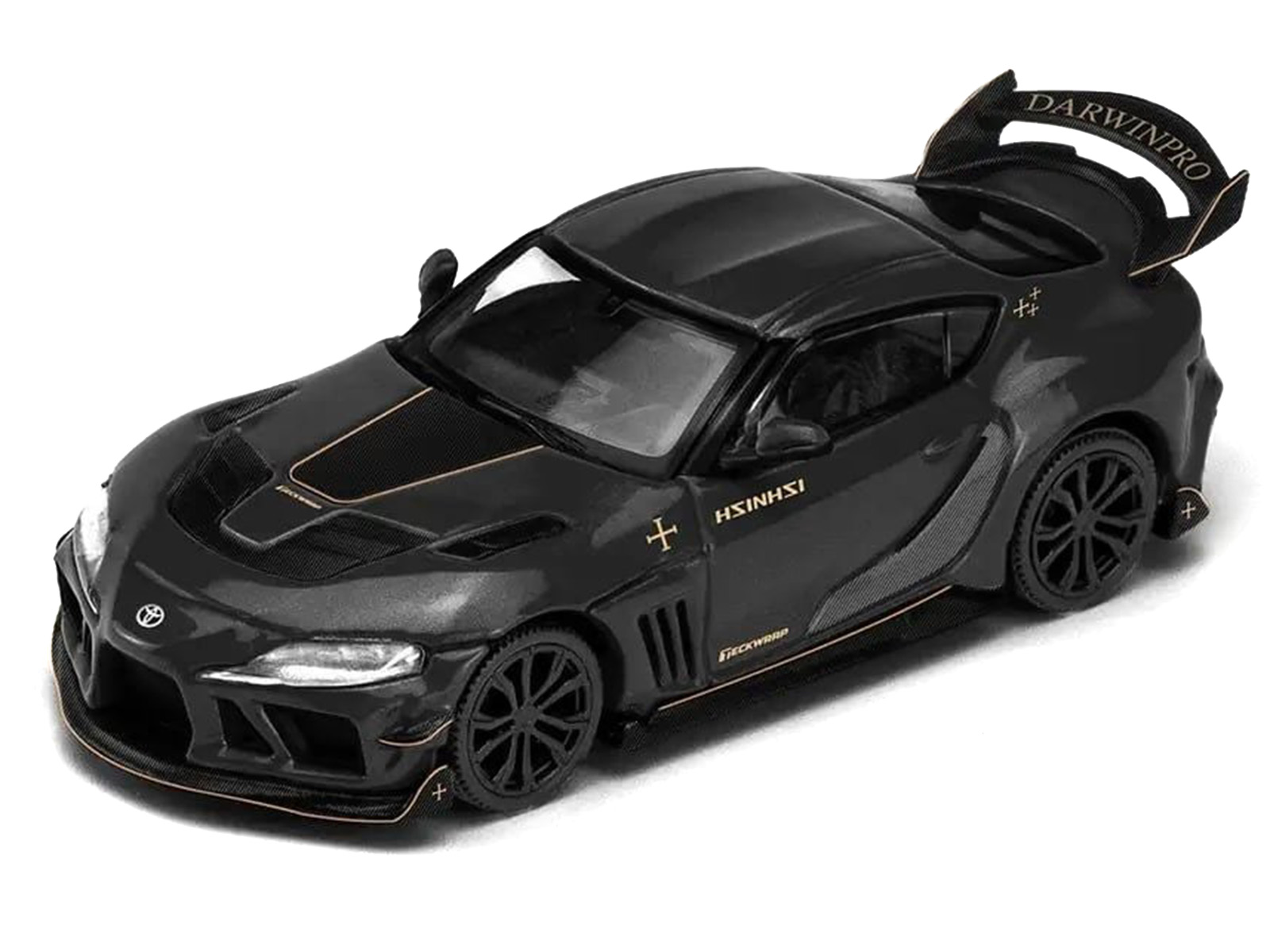 Toyota Supra DarwinPro Black with Gold Accents 