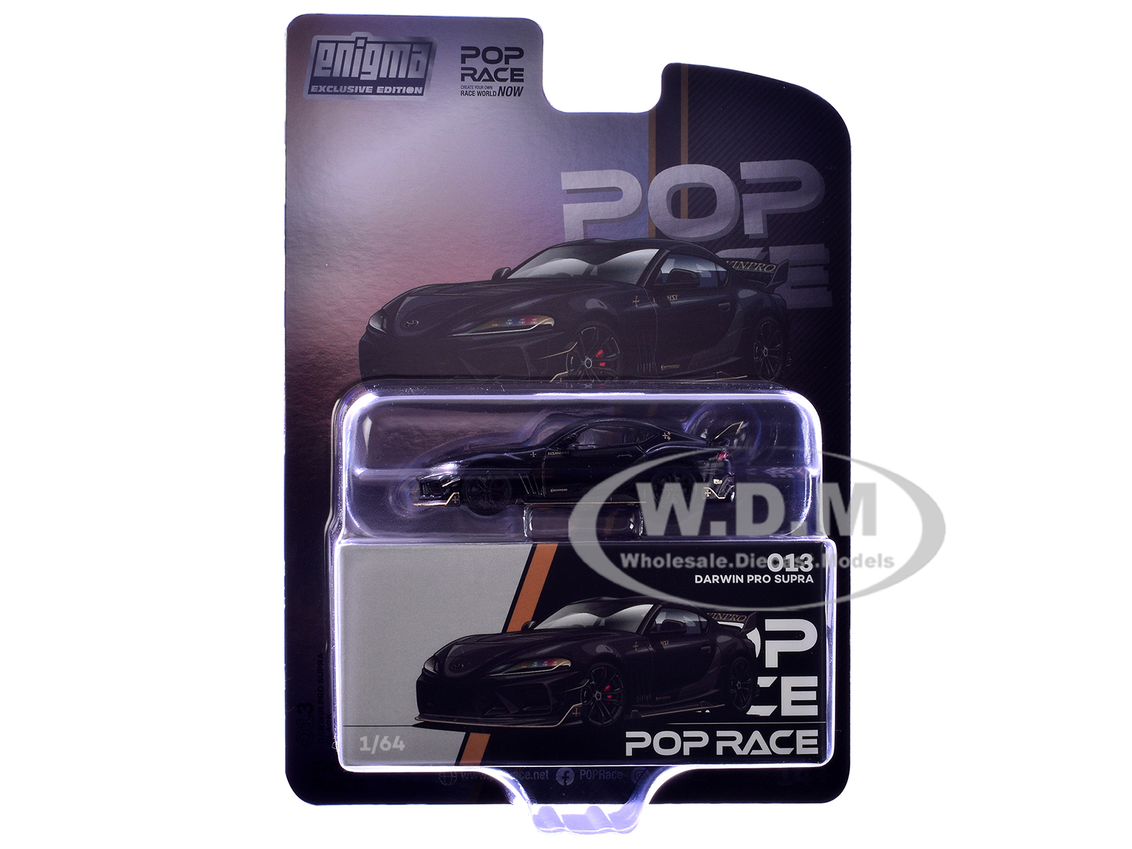 Toyota Supra DarwinPro Black with Gold Accents 