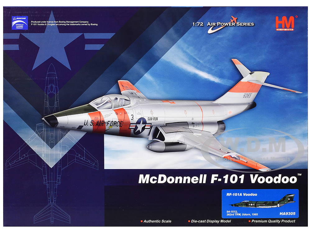 McDonnell RF-101A Voodoo Fighter Aircraft 