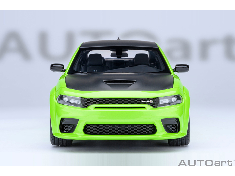 Dodge Charger Scat Pack Widebody Sublime Green with Matt Black