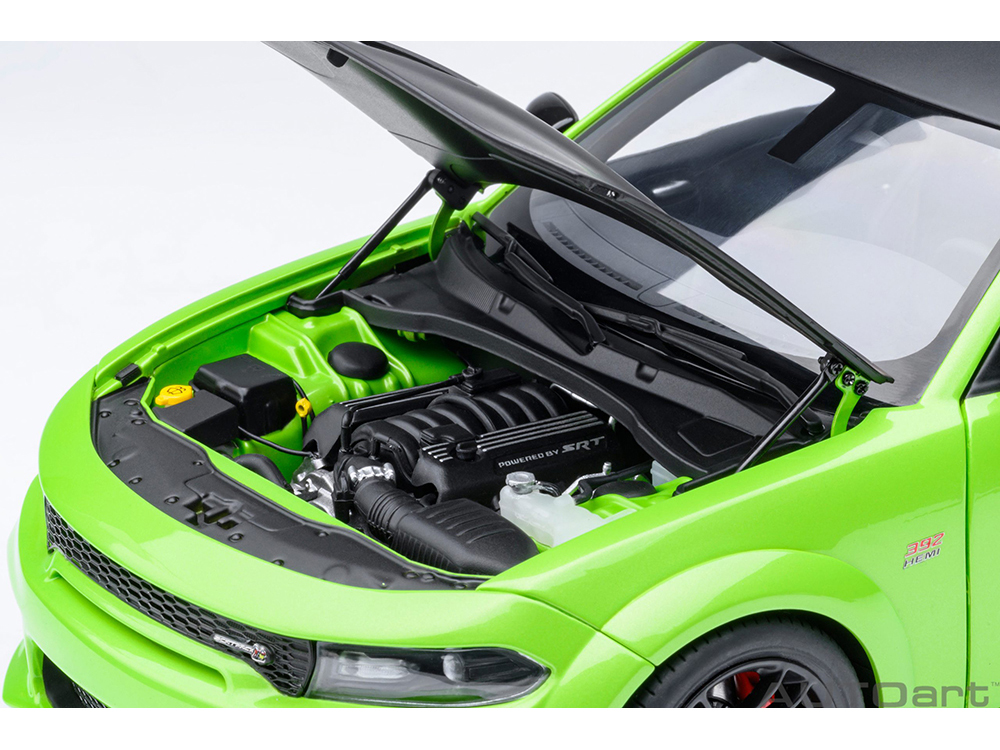 Dodge Charger Scat Pack Widebody Sublime Green with Matt Black
