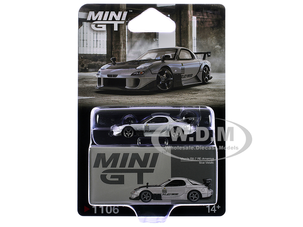 Mazda RX-7 RE-Amemiya Silver Metallic with Matt Black Hood Limited