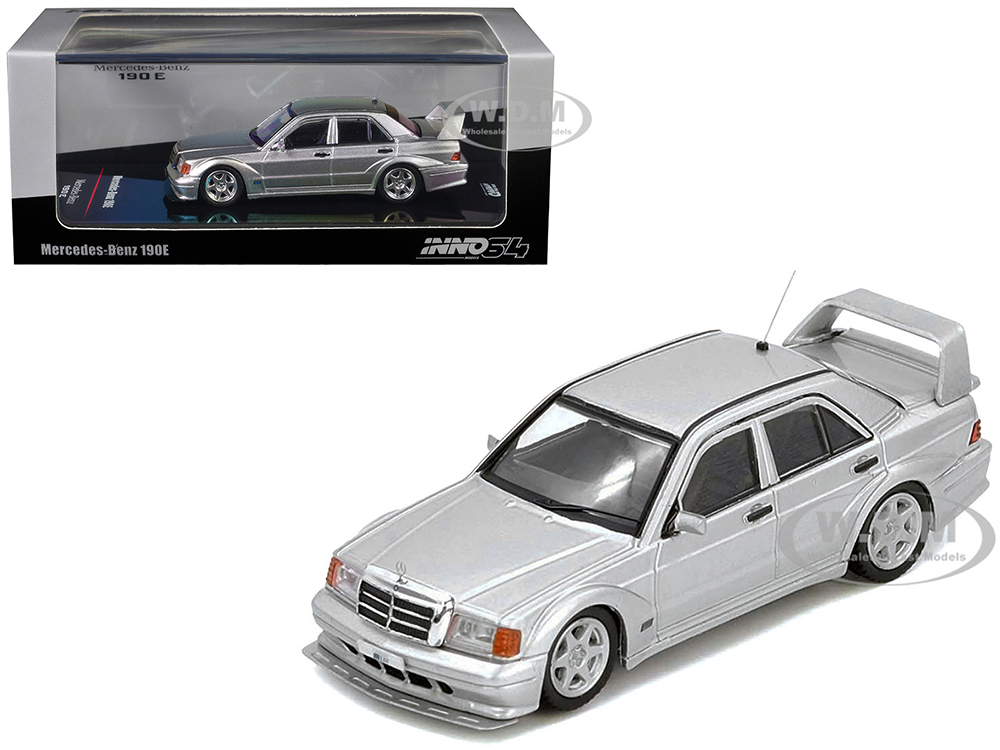 Mercedes-Benz 190E 2.5-16 Evolution II Silver Metallic 1/64