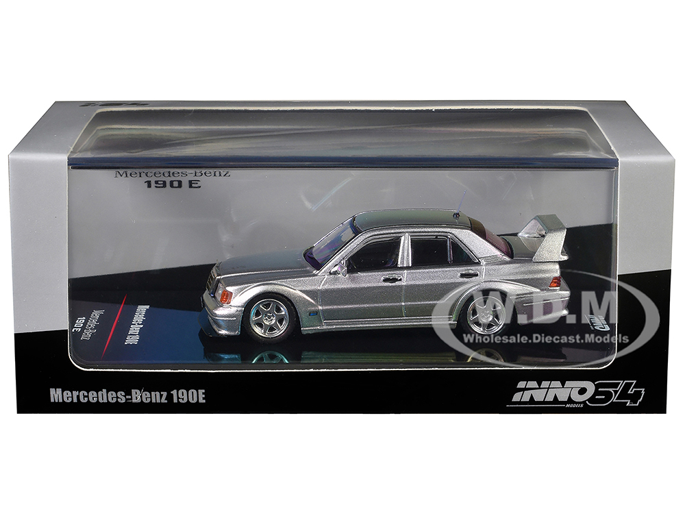 Mercedes-Benz 190E 2.5-16 Evolution II Silver Metallic 1/64