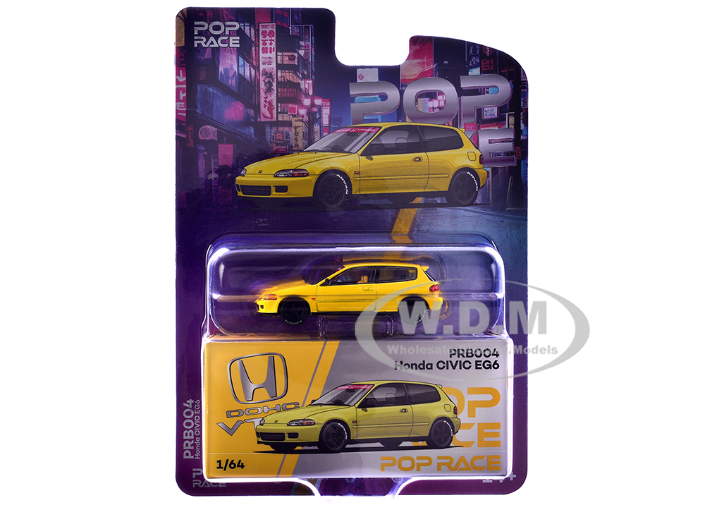 Honda Civic EG6 RHD (Right Hand Drive) Yellow 