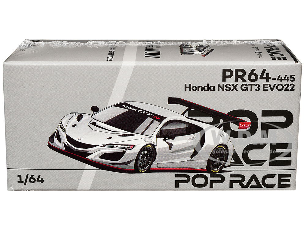 Honda NSX GT3 EVO22 Silver Metallic 