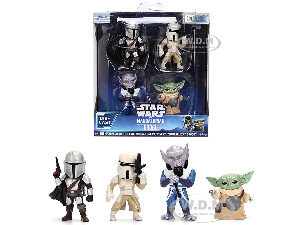Set of 4 Diecast Figures 