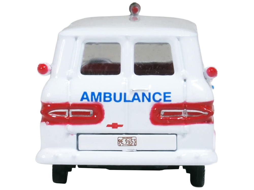 1962 Chevrolet Corvair Greenbrier AmbleWagon Ambulance White with