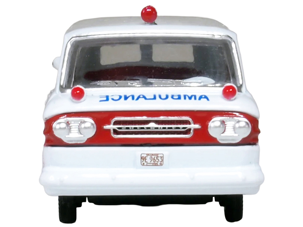 1962 Chevrolet Corvair Greenbrier AmbleWagon Ambulance White with