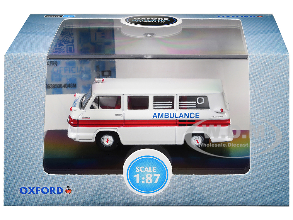1962 Chevrolet Corvair Greenbrier AmbleWagon Ambulance White with
