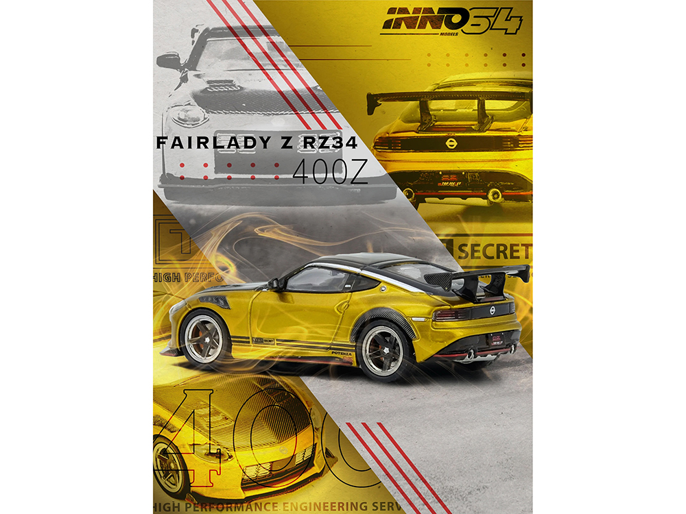 Nissan Fairlady Z Top Secret (RZ34) RHD (Right Hand Drive) Gold