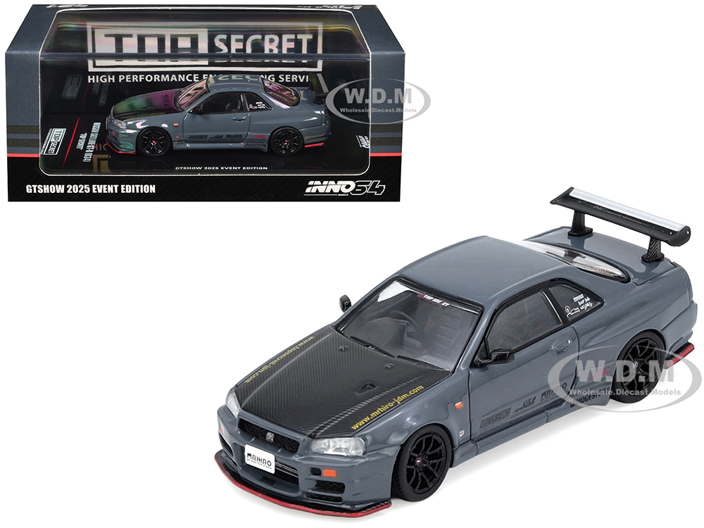 Nissan Skyline GT-R Top Secret ミニカー Nissan Skyline GT-R (R34) 