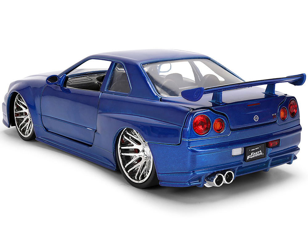 Brian's Nissan Skyline GT-R (R34) RHD (Right Hand Drive) Blue