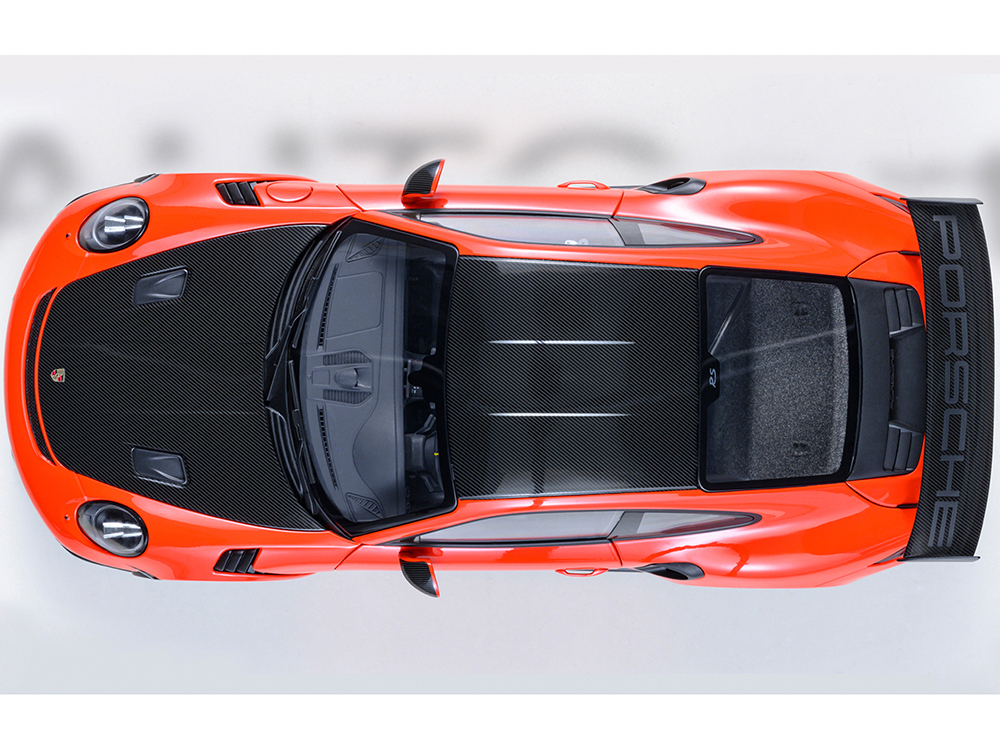 Porsche 911 (991.2) GT3 RS Weissach Lava Orange with Carbon Hood