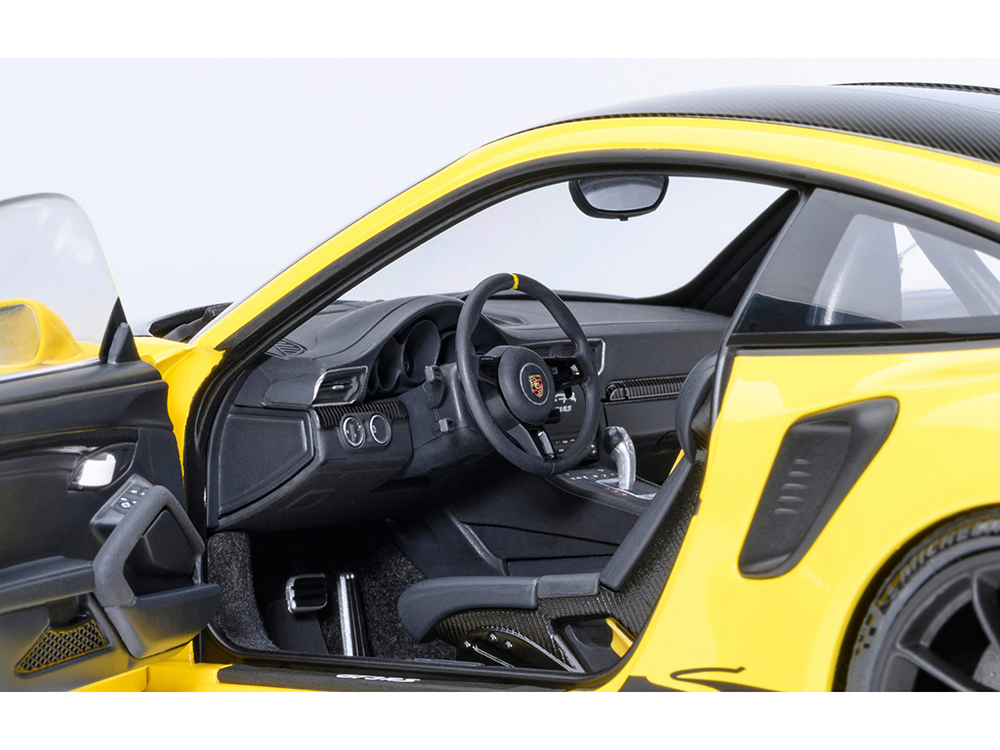 Porsche 911 (991.2) GT3 RS Weissach Racing Yellow with Carbon Hood