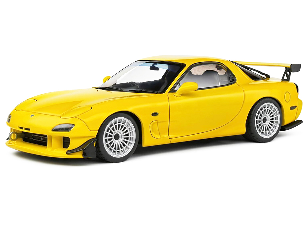 1994 Mazda RX7 Type RS (FD3RS) RHD (Right Hand Drive) Yellow 1/18