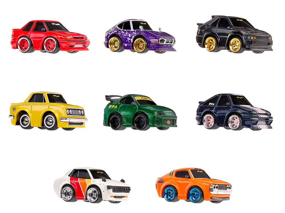 CAR TUNED JDM チューナーズ　シリーズ5　セット JDM Tuners Series 5 Set of 8 Pieces Diecast Model Cars by CarTuned