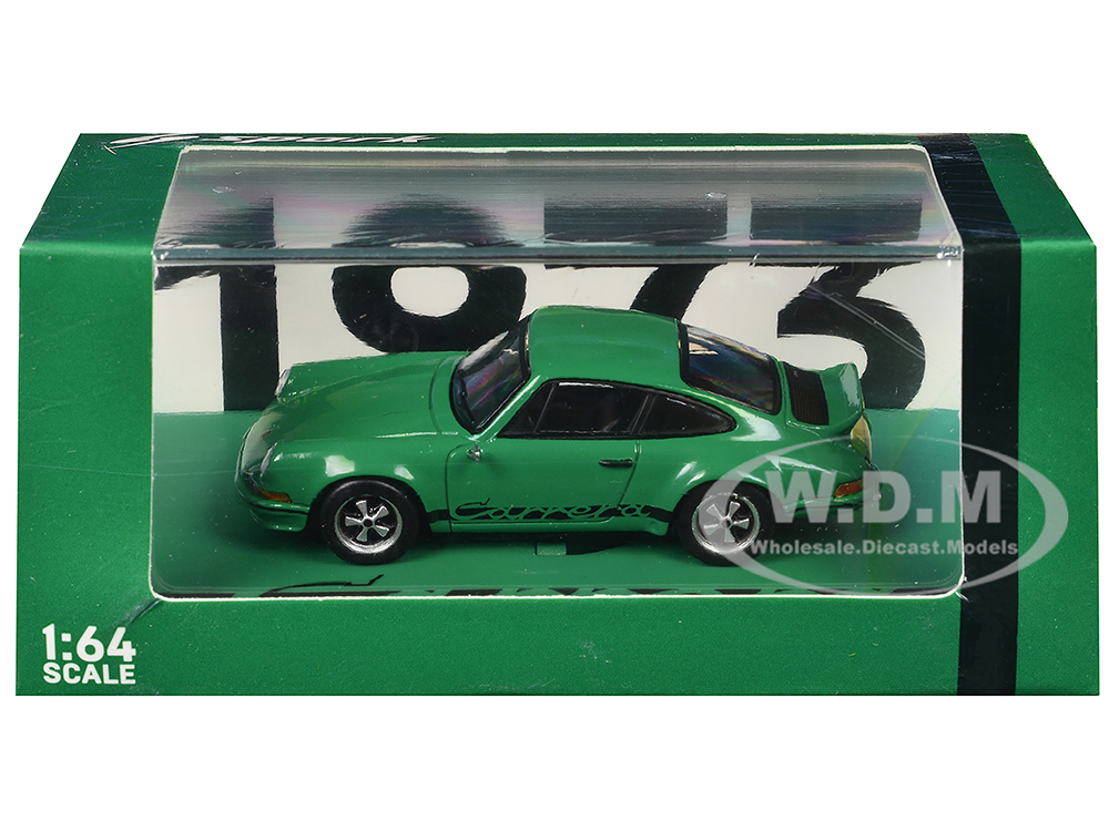 1973 Porsche 911 Carrera RSR 2.8 Green with Black Stripes 1/64