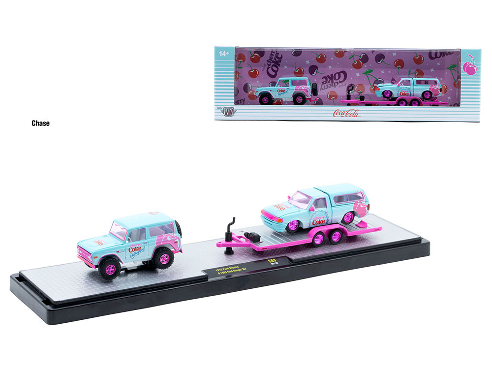 M2 Machines Coca-Cola ミニカー 3台セット Auto Haulers 