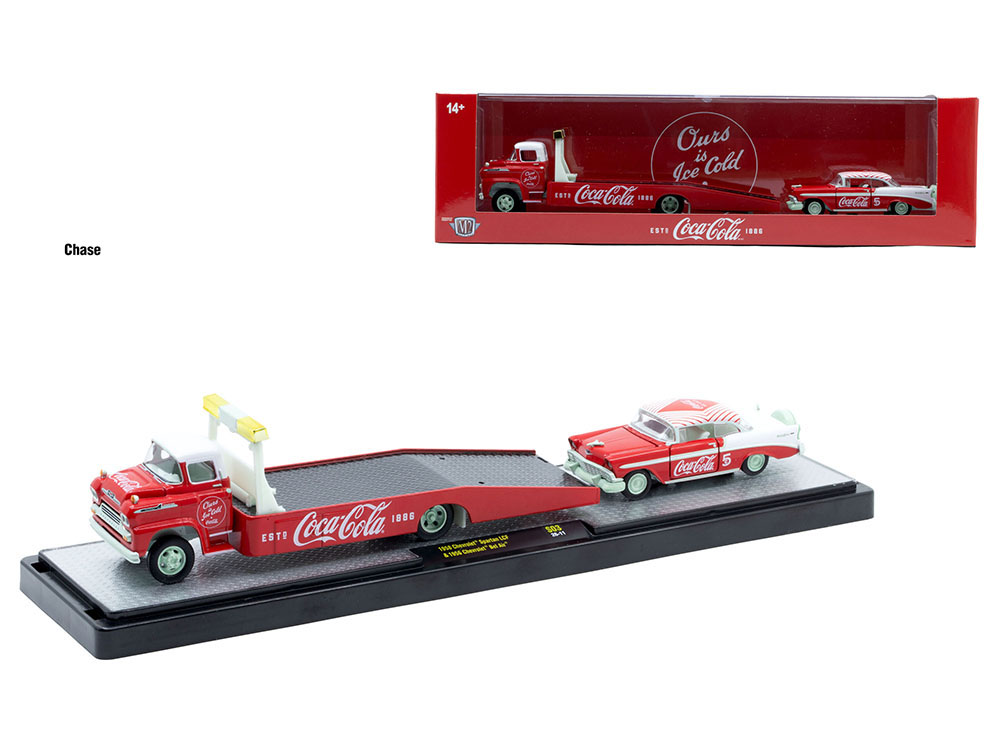 M2 Machines Coca-Cola ミニカー 3台セット Auto Haulers 