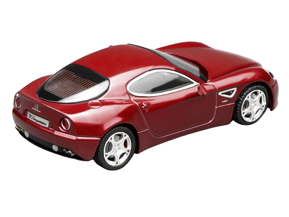 2008 Alfa Romeo 8C Competizione Competition Red Metallic 1/64