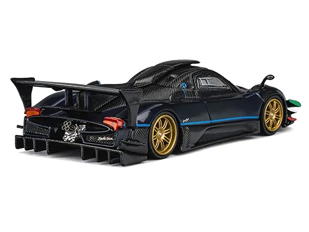 Pagani Zonda Revolucion Dark Blue Metallic and Carbon with Extra