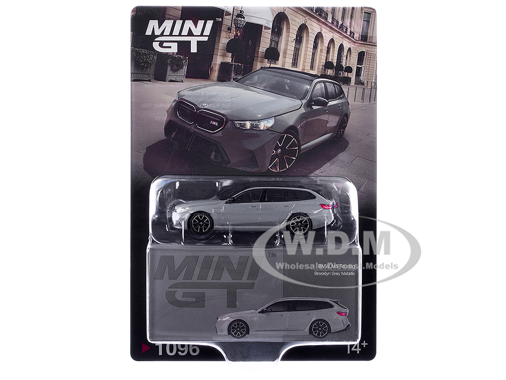 BMW M5 Touring Brooklyn Gray Metallic with Sunroof 1/64 Diecast