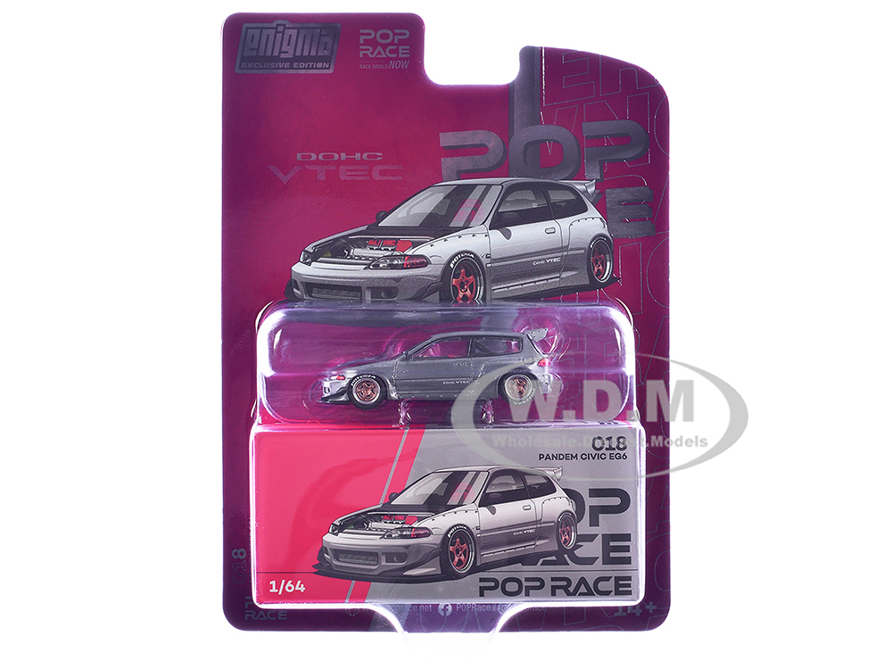 Pandem Civic EG6 RHD (Right Hand Drive) Raw Metal with No Hood 1