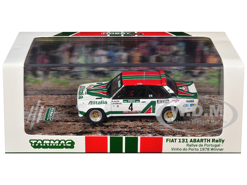 FIAT 131 ABARTH Rally #4 Markku Alen - Ilkka Kivimaki Winner