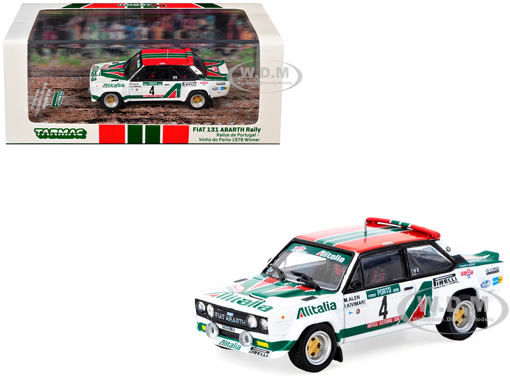 FIAT 131 ABARTH Rally #4 Markku Alen - Ilkka Kivimaki Winner
