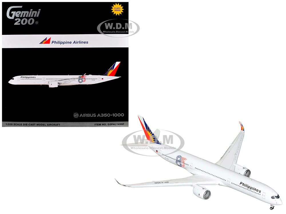 Airbus A350-1000 Commercial Aircraft with Flaps Down 