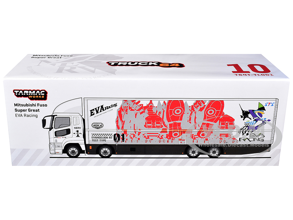 Mitsubishi Fuso Super Great Truck with Transporter 