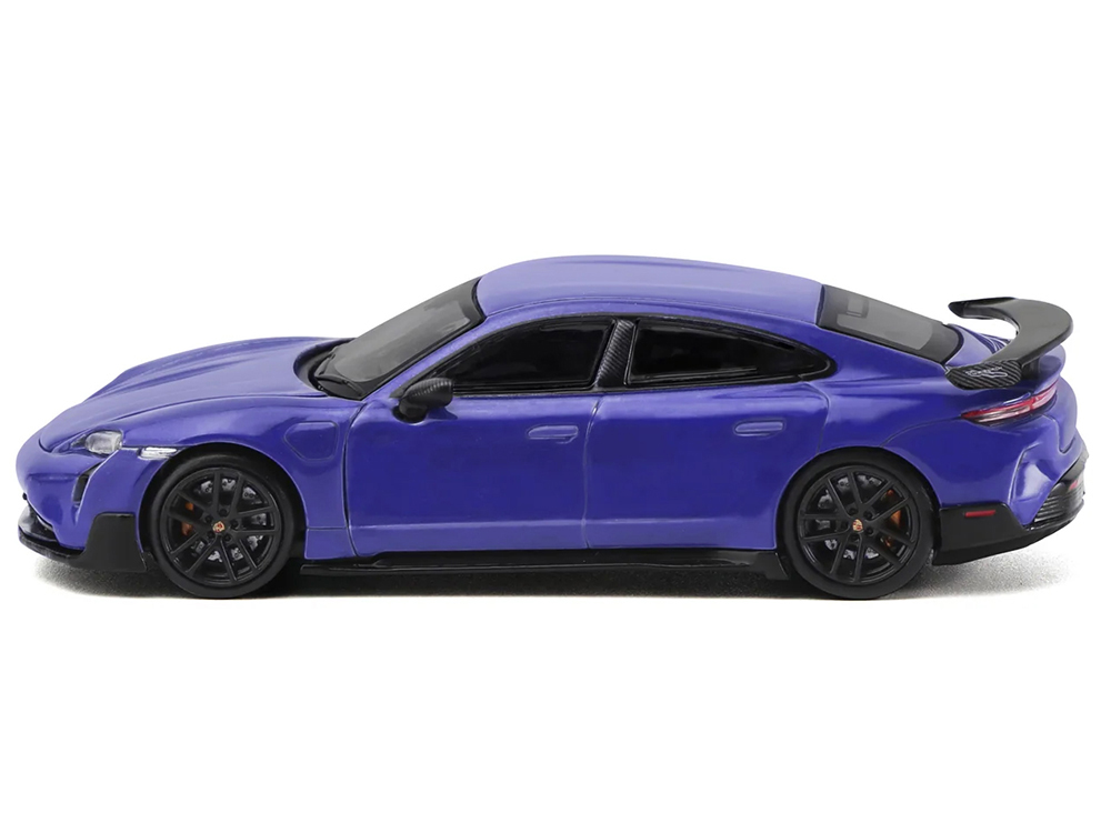 Porsche Taycan Turbo GT Purple 1/64 Diecast Model Car by Trends Hobby