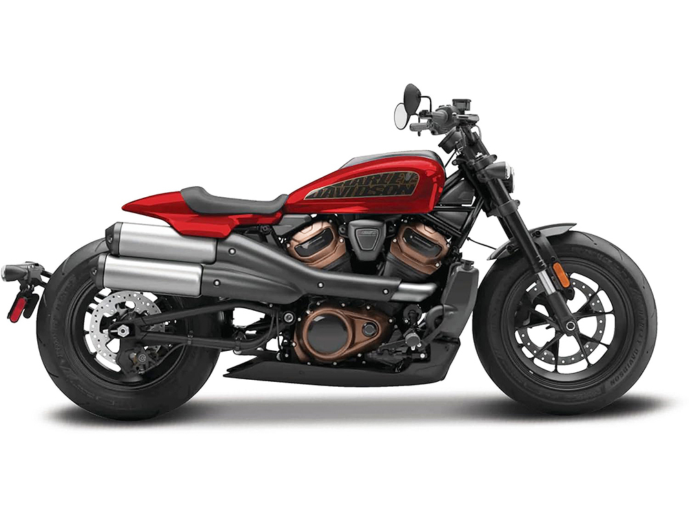 2024 Harley Davidson Sportster S Motorcycle Red Metallic and Black