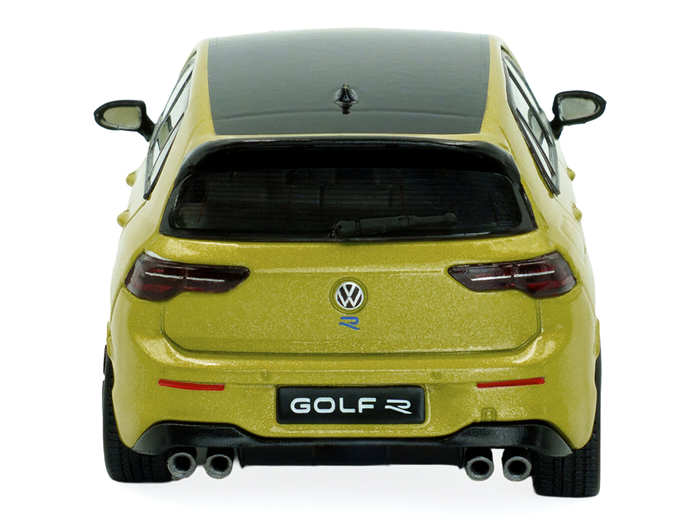 1/43 VW ゴルフ R 333 リミテッド Solido 製限定車合金モデル 2023 Volkswagen Golf R 333 Limited Edition Lime Yellow Metallic