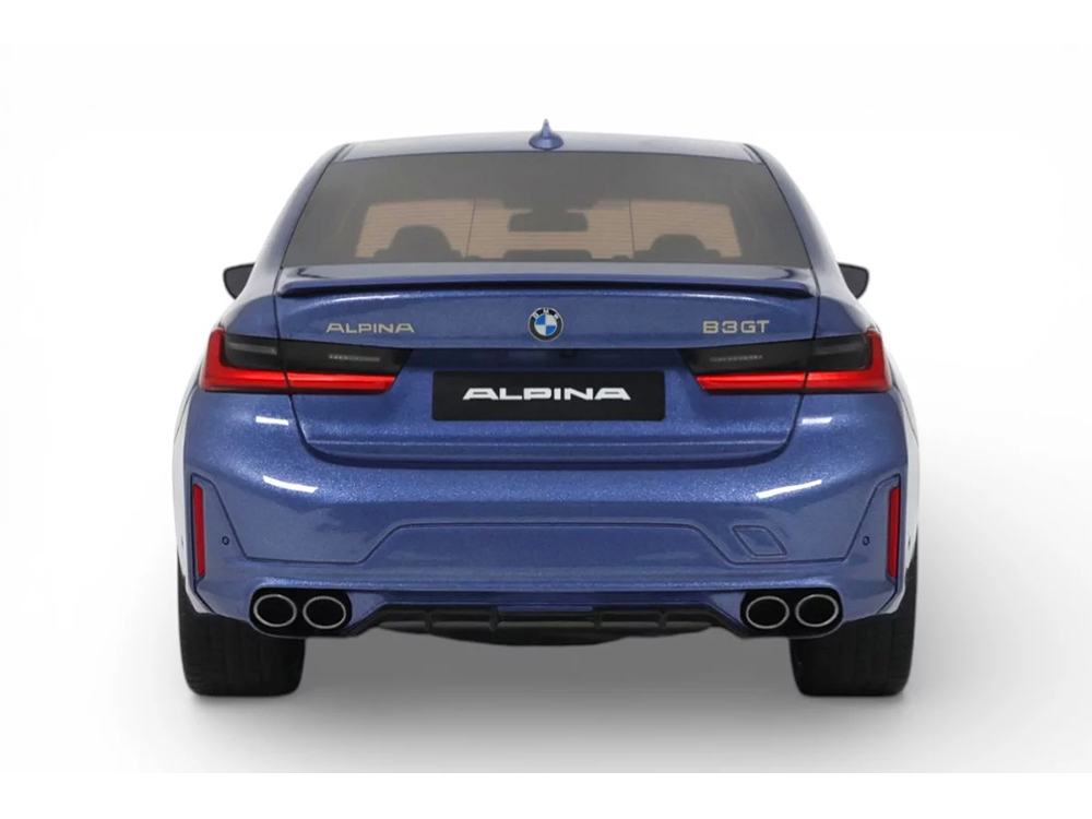 【激レア】 ALPINA B3 ミニカー 1/18 アルピナブルー 2024 BMW Alpina B3 GT Saloon Blue Metallic 1/18 Model Car by GT Spirit