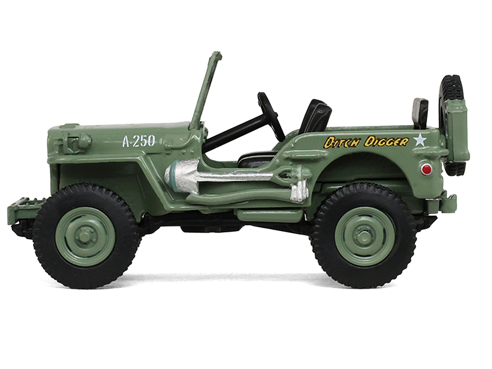 1942 Willy's MB Jeep Olive Green 