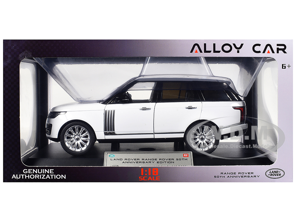 Land Rover Range Rover 50th Anniversary White Metallic with