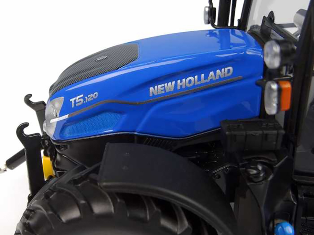 New Holland T5.120 Tractor Dynamic Blue 1/32 Diecast Model by