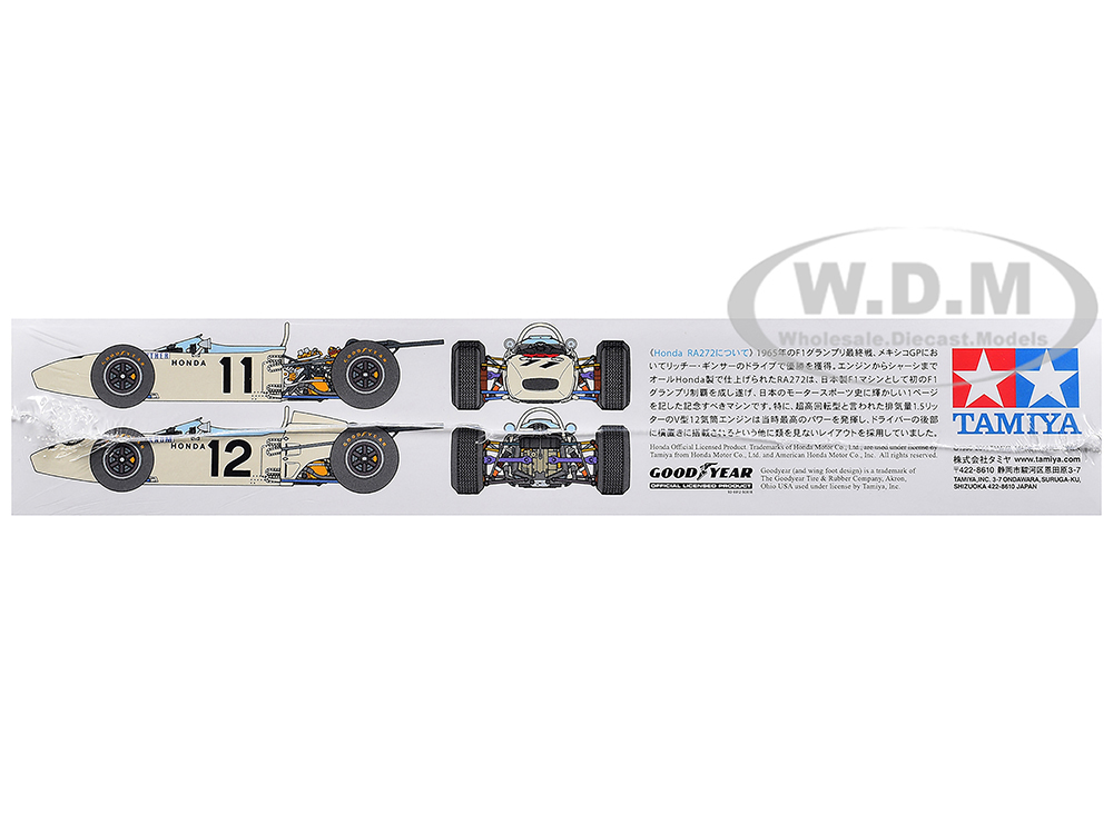 Model Kit Honda RA272 Winner Formula One F1 