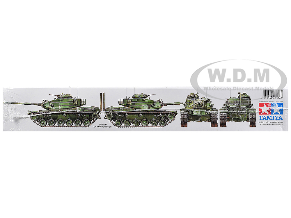 Model Kit US M60A3 105mm Gun Tank 