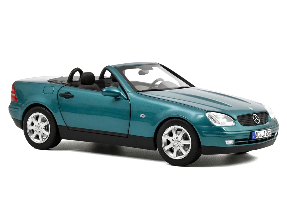 1996 Mercedes-Benz SLK Convertible Vivianit Green Metallic 1/18
