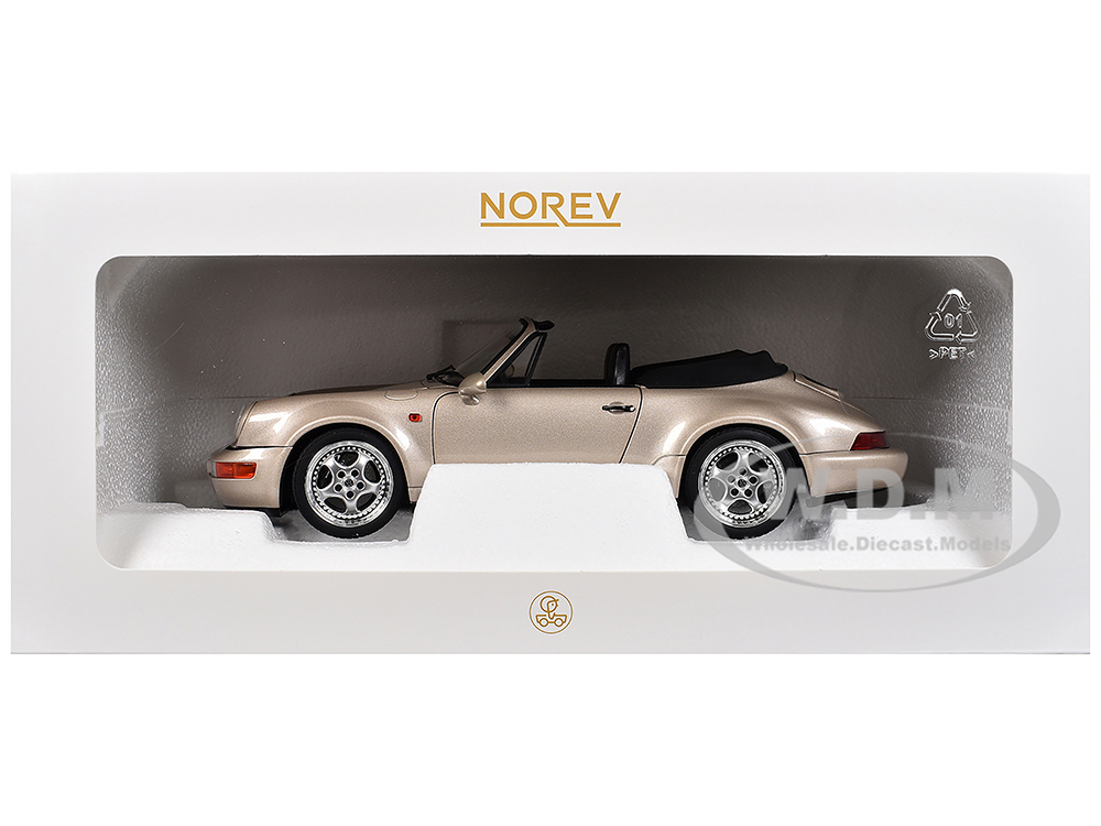 1992 Porsche 911 Carrera 2 Turbo Look Cabriolet Zermatt Silver