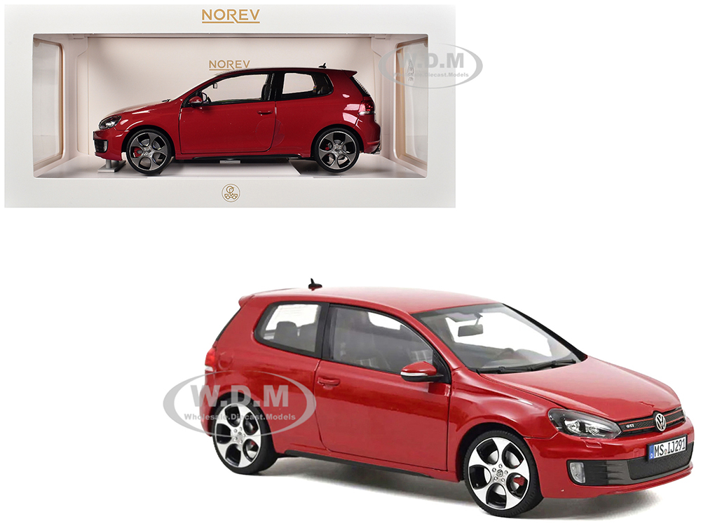 2009 Volkswagen Golf VI GTI Tornado Red 1/18 Diecast Model Car by