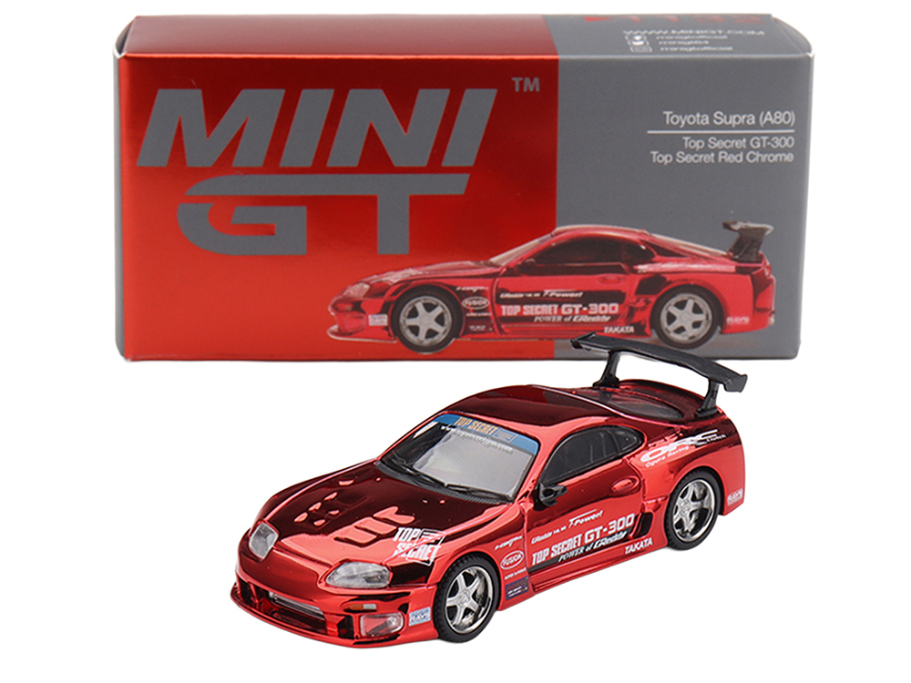 Toyota Supra (A80) Top Secret GT-300 RHD (Right Hand Drive) Red